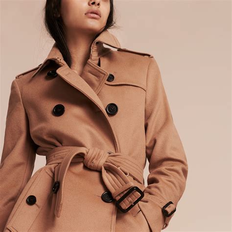 burberry lenthorne wool & cashmere trench coat|burberry corduroy trench coat.